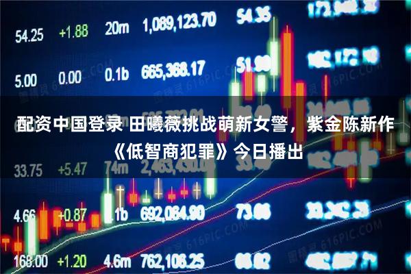 配资中国登录 田曦薇挑战萌新女警，紫金陈新作《低智商犯罪》今日播出